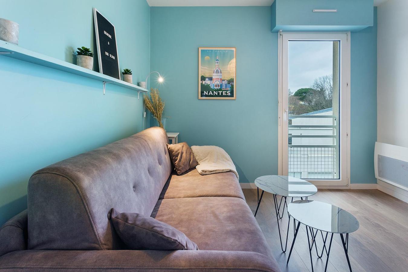 Joli Studio - Parking Prive - Wifi Tres Haut Debit - Au Calme Nantes Exterior foto